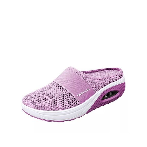 NWOT Women's Orthopedic Sneakers Air Cushion Platform Slip On Sz8,5 See Notes - Picture 2 of 12